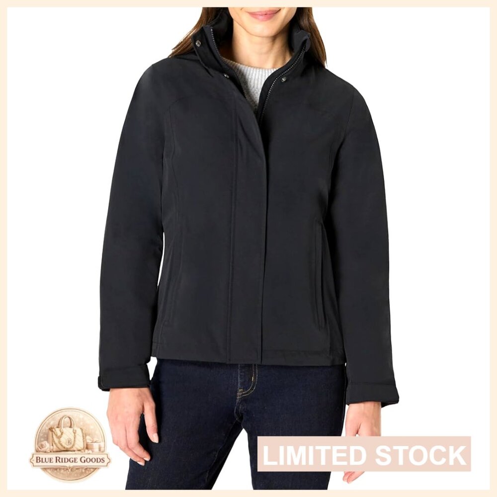 Regular Fit Packable Waterproof Rain Jacket Light… - image 1